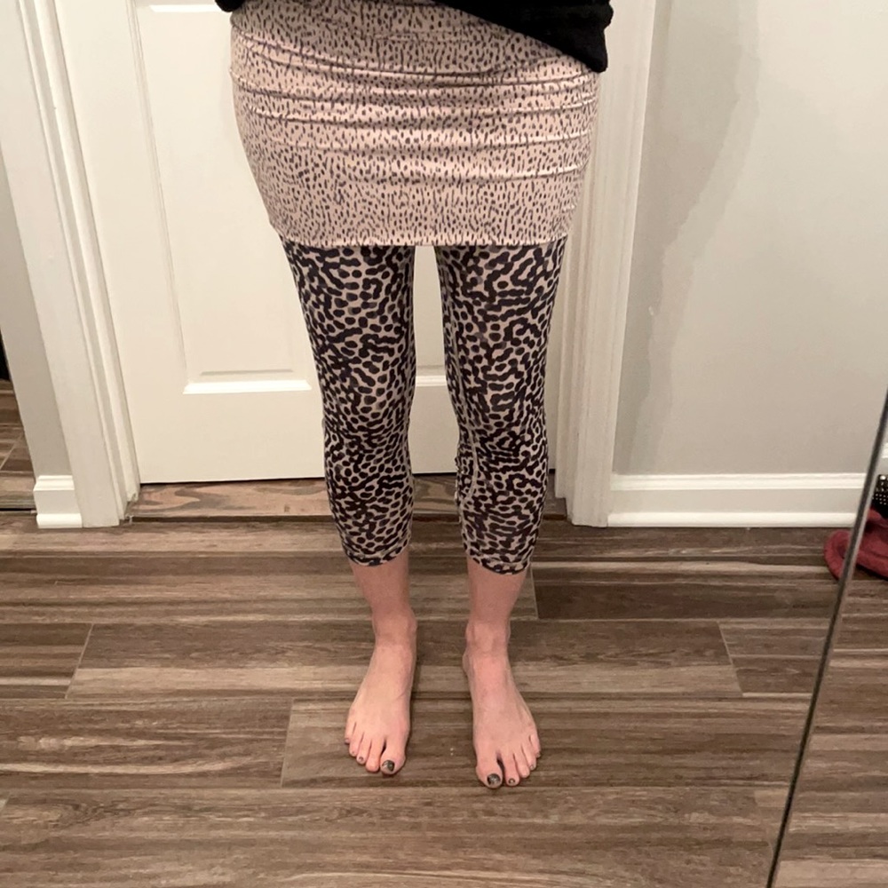 Lululemon leggings with attached skirt!